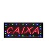 Placa Escrito Caixa Letreiro Painel Luminoso Led 110v - 1
