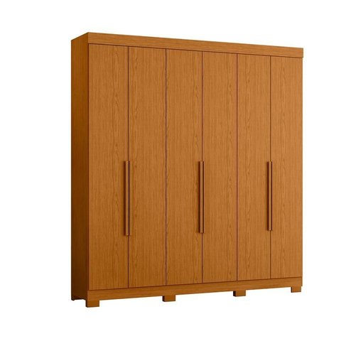 Guarda Roupa Vinci 6 Portas Cinamomo - Abz