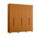 Ver imagem 1 de Guarda Roupa Vinci 6 Portas Cinamomo - Abz