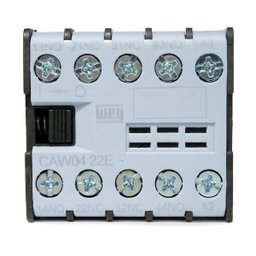 Mini Contator Az Caw042200V25 6A 220Vac 2Na+2Nf Azul Weg - 2