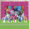 Kit Festa Aniversário Trolls Decoração Kit Ouro - 1