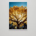 Ver imagem 3 de Quadro Decorativo Árvore Ipê Amarelo Vertical Sala Quarto Casa Escritório
