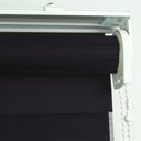 Ver imagem 4 de Persiana Double Vision Bando Kit Larg 2,20x1,70 Alt:Preto