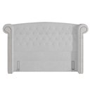 Ver mais imagens de Cabeceira Cama Box Queen 160cm Provença e Recamier Veneto P02 Bouclé Branco - Mpozenato