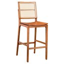 Ver imagem 1 de Banqueta Madeira Maciça Piter 43cm - Sallar Home