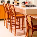 Ver imagem 2 de Banqueta Madeira Maciça Piter 43cm - Sallar Home