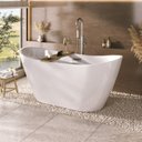 Ver imagem 1 de Banheira de Imersão 150CMX75CM Mavie Ouro Fino Branco