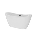 Ver imagem 2 de Banheira de Imersão 150cmx75cm Mavie Ouro Fino Branco