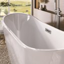 Ver imagem 4 de Banheira de Imersão 150cmx75cm Mavie Ouro Fino Branco