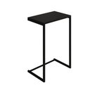 Ver imagem 2 de Mesa Lateral de Apoio Industrial Sofá Charmme Ferro Preto e Tampo Preto