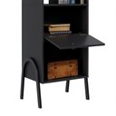 Ver imagem 4 de Armário Organizador Steel 1 Porta Preto – EJ Móveis