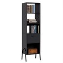 Ver imagem 1 de Armário Organizador Steel 1 Porta Preto – EJ Móveis