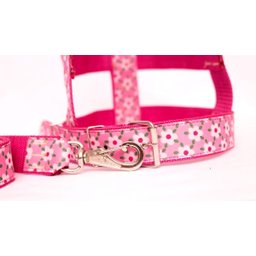 Kit Guia com peitoral 40mm rosa tamanho 11 (82 cm a 103 cm) - 4