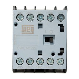 Mini Contator Weg Tripolar CWCA0 2NA+2NF 220Vca - 2