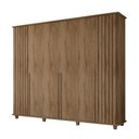 Ver imagem 4 de Guarda Roupa com 6 Portas Varese Cinamomo