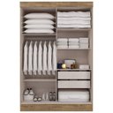 Ver imagem 2 de Guarda-Roupa Solteiro 2 Portas 2 Gavetas Cancún Maxel