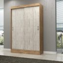 Ver imagem 1 de Guarda-Roupa Solteiro 2 Portas 2 Gavetas Cancún Maxel