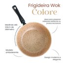 Ver imagem 3 de Frigideira Colore Wok 24cm Bege Stone