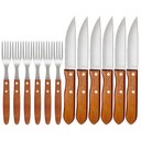 Ver imagem 1 de Conjunto Churrasco Garfo e Faca 12 Peças