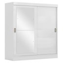 Ver imagem 3 de Guarda-Roupa Solteiro com Espelho 2 Portas 2 Gavetas