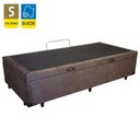 Ver imagem 6 de Cama Box Baú Solteiro Suede + Colchão de Espuma D33 - Sereneprime - 88cm Marrom