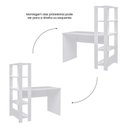 Ver imagem 2 de Conjunto Sala de Estar: Escrivaninha Match + Estante Multy