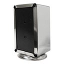 Ver imagem 7 de Porta Guardanapo Aço Inox Para Restaurantes - 5 Unidades:TV