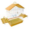 Gaiola Luxo de Alto Padrão para Calopsita Cor Amarelo - 1