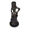 Pombagira Orixá Bronze Dourado Estátua Umbanda Candomblé - 3