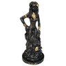 Pombagira Orixá Bronze Dourado Estátua Umbanda Candomblé - 1
