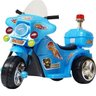 Mini Moto Elétrica Triciclo Criança Infantil Bateria Policia motoca - 1