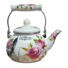 Chaleira Esmaltada De Porcelana Decorada Clássico 2 Litros - 1