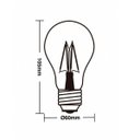 Ver imagem 2 de Lâmpada LED Filamento Vintage 3W Bulbo A60 Fumê Taschibra