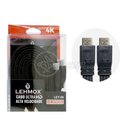 Ver imagem 2 de Cabo Hdmi 5 Metros para Tv Ultra Hd Hdtv 4k 2.0 - Lehmox