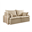 Ver imagem 2 de Sofa Orfeu 1.80 Nobly Linho Bege