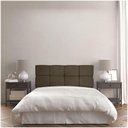 Ver imagem 6 de Cabeceira Queen 1,60m Nina Suede - Pallazio Cor Marrom