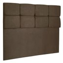 Ver imagem 1 de Cabeceira Queen 1,60m Nina Suede - Pallazio Cor Marrom