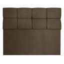 Ver imagem 5 de Cabeceira Queen 1,60m Nina Suede - Pallazio Cor Marrom