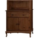 Ver imagem 3 de Arca com Oratório 4 Portas Pés Luiz Xv 1038 Castanho Envelhecido