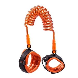 Pulseira Segurança Infantil Cordão Passeio Criança Laranja