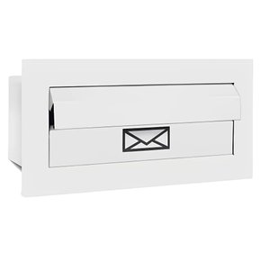 Caixa de Correio Inox  Embutir Design Elegante e Durável