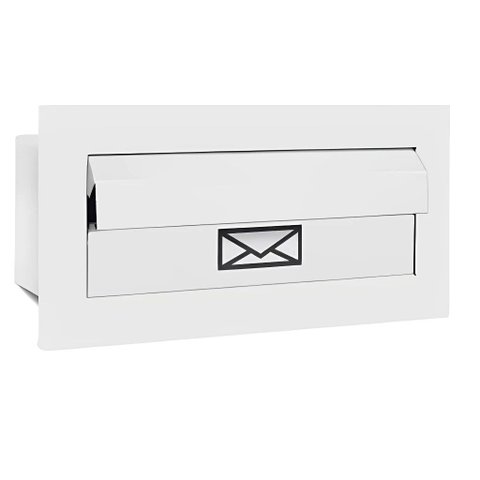 Caixa de Correio Inox  Embutir Design Elegante e Durável