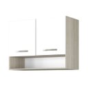 Ver imagem 4 de Armario Aereo Cozinha 2 Portas 0,80 Cm com Nicho Alice Hr Móveis