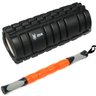 Rolo Massagem Foam Roller + Bastão De Massagem Odin Fit - 1