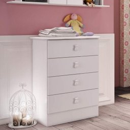 Cômoda de Bebê 4 Gavetas 1320 Baby  - 1