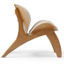 Ver imagem 6 de Poltrona Decorativa Orgânica Sala Living Kadosh L02 Linho Palha - Lyam Decor