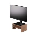Ver imagem 1 de Base Suporte para Monitor Apoio de Mesa Madeira Freijó