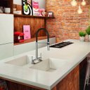 Ver imagem 2 de Misturador para Cozinha de Mesa com Ducha Manual DOC Docol