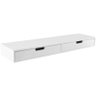 Mesa Suspensa em Mdf Branco para Home Office ou Penteadeira 90x40cm - 9