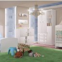 Ver imagem 5 de Cômoda de Bebê 4 Portas Branco